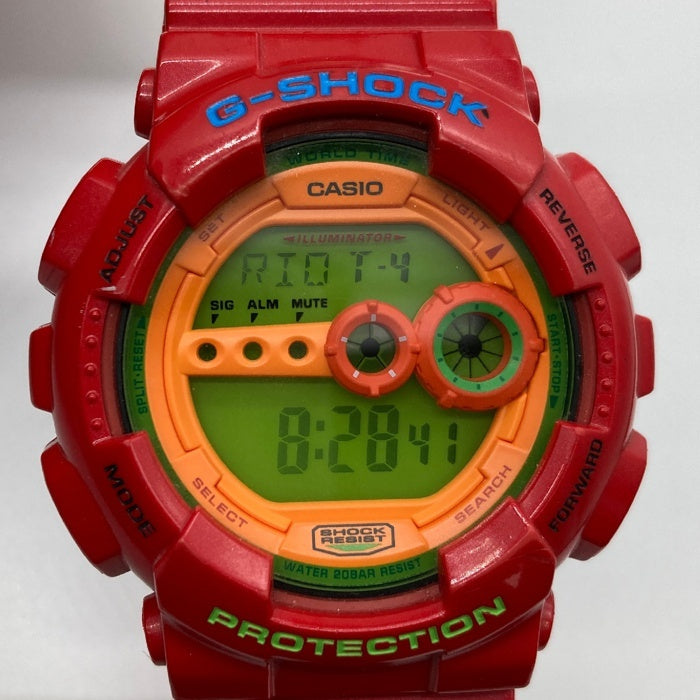 CASIO カシオ G-SHOCK GD-100HC デジタル 腕時計 レッド 瑞穂店