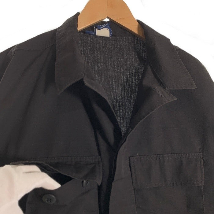PROPPER プロッパー BDU ミリタリーシャツ ジャケット リップストップ ブラック Size L-R 福生店