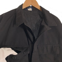 PROPPER プロッパー BDU ミリタリーシャツ ジャケット リップストップ ブラック Size L-R 福生店