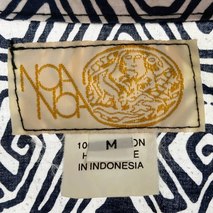 NOA NOA ノアノア ハンドメイド アロハシャツ ホワイト sizeM 瑞穂店