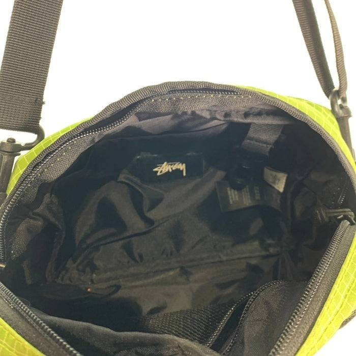 STUSSY ステューシー Ripstop Nylon Shoulder Bag リップストップナイロン ショルダーバッグ グリーン 134185 福生店