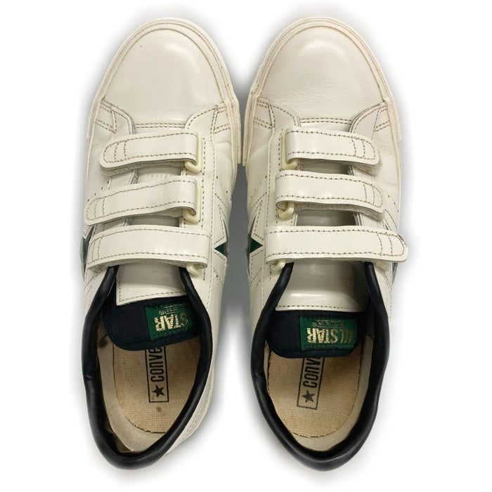 CONVERSE コンバース ワンスター V-3 ベルクロ レザー スニーカー ホワイト size8.5 瑞穂店