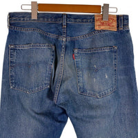 Levi's リーバイス 501XX BIG E ビッグイー 1966 復刻 カンヌキ 赤耳 セルビッチ デニムパンツ ライトブルー 66466-0013 Size W32 L32 福生店