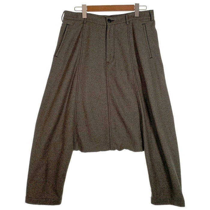 COMME des GARCONS HOMME PLUS コムデギャルソンオムプリュス ウール サルエルパンツ ダークオリーブ PF-P063 AD2010 Size M 福生店