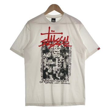00's STUSSY ステューシー FUTURA フューチュラ フォトプリント Tシャツ ホワイト Size M 福生店