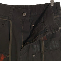 CVTVLIST カタリスト 23SS Prisoner Shorts プリズナーショーツ ペイント ダブルニーショートパンツ チャコール 2201070403 Size 2 福生店