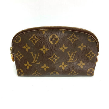 LOUIS VUITTON ルイヴィトン M47515 モノグラム ポシェット・コスメティック 化粧ポーチ ブラウン 瑞穂店