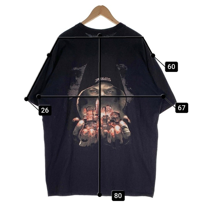 SUPREME シュプリーム 23AW Fighter Tee ファイター プリントTシャツ ブラック Size XXL 福生店