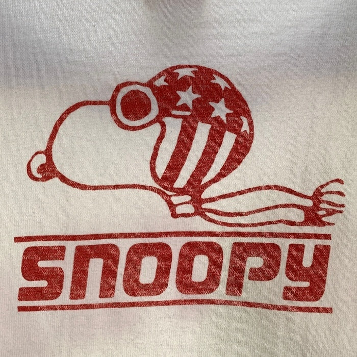 TOYS McCOY トイズマッコイ SNOOPY “BORN FREE” スヌーピープリント リンガーTシャツ トリコロール TMC2440 Size L 福生店