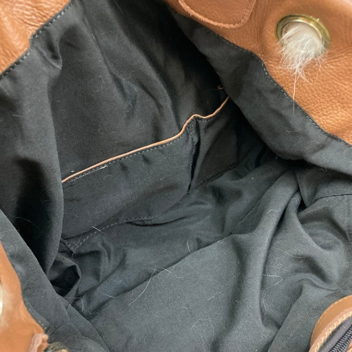 goa ゴア ラビットファー 2wayバッグ Y2K ブラウン 瑞穂店