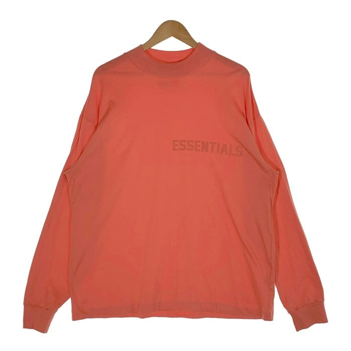ESSENTIALS エッセンシャルズ 22AW L/S Tee ロングスリーブTシャツ コーラル オーバーサイズ Size S 福生店