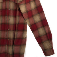 FIELD & STREAM フィールド アンド ストリーム 長袖 オンブレ チェック シャツ レッド Size XL-TALL 福生店