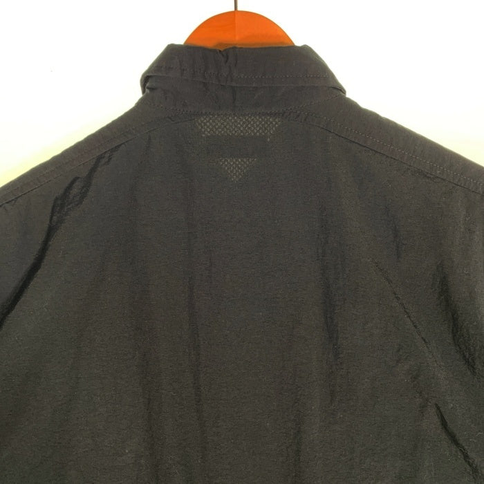 Columbia コロンビア OMNI-SHADE Bahama バハマシャツ オム二シェイド フィッシング 半袖 シャツ ブラック Size M 福生店