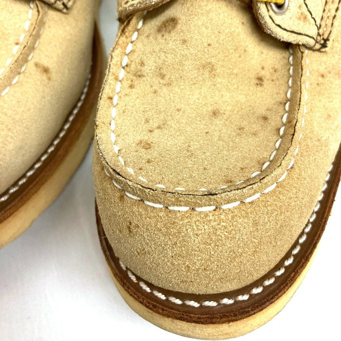 RED WING 8173 6-inch Classic Moc 08年 アイリッシュセッター ラフアウト ブーツ ベージュ sizeUS8.5 瑞穂店