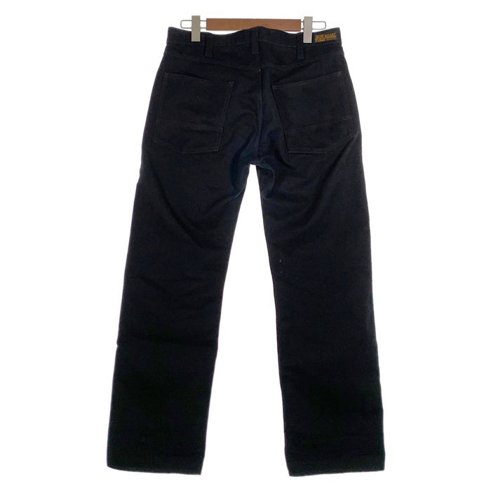 IRON HEART アイアンハート ダック ダブルニーワークパンツ ストレート ブラック Size 33 福生店