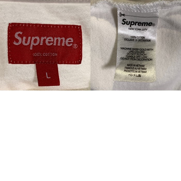 SUPREME シュプリーム 22SS Small Box Tee スモールボックスロゴ Tシャツ ホワイト Size L 福生店