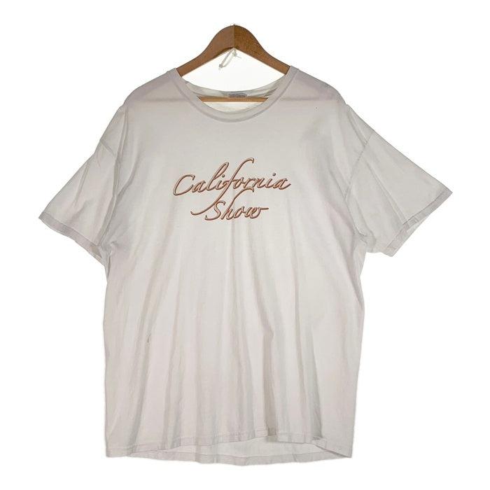 00's California Show カリフォルニアショー プリントTシャツ ホワイト ミュージシャン Size XL 福生店