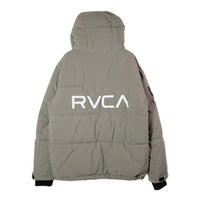 RVCA ルーカ BC042776 中綿ジャケット 背面ロゴ チャコールグレー sizeS 瑞穂店