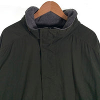 90's Abercrombie & Fitch アバクロンビー アンド フィッチ アノラックフーディー パーカー モスグリーン Size L 福生店