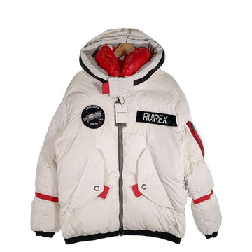 AVIREX アヴィレックス APOLO DOWN JACKET アポロダウンジャケット ホワイト 6102189 Size XL 福生店