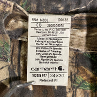 Carhartt カーハート RELAXED-FIT リラックス フィット RUGGED FLEX RIGBY CAMO PANTS ラギッド フレックス リグビー カモ パンツ リアルツリーカモ 102288 977 Size 34×30 福生店