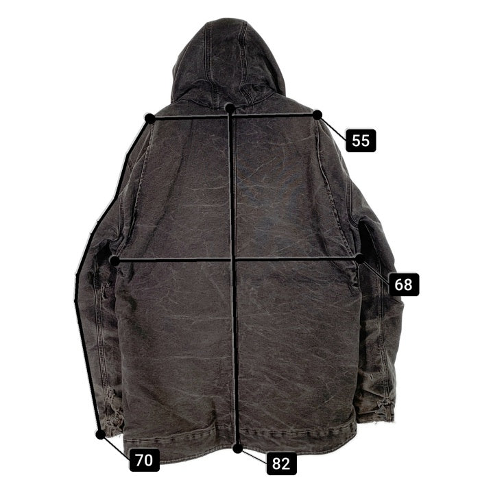 Carhartt カーハート Jackson Coat ジャクソンコート ブラック メキシコ製 内ボア C95 BLK Size L 福生店