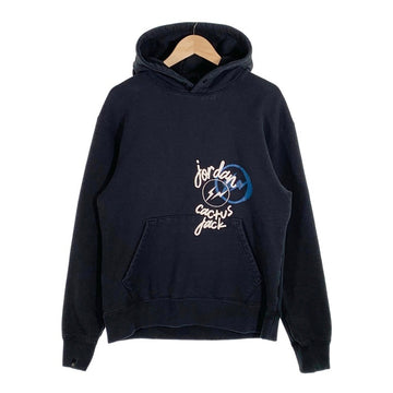 JORDAN ジョーダン Travis Scott トラヴィススコット Fragment フラグメント Hoodie プリント プルオーバースウェットパーカー ブラック DJ0615-010 Size M 福生店