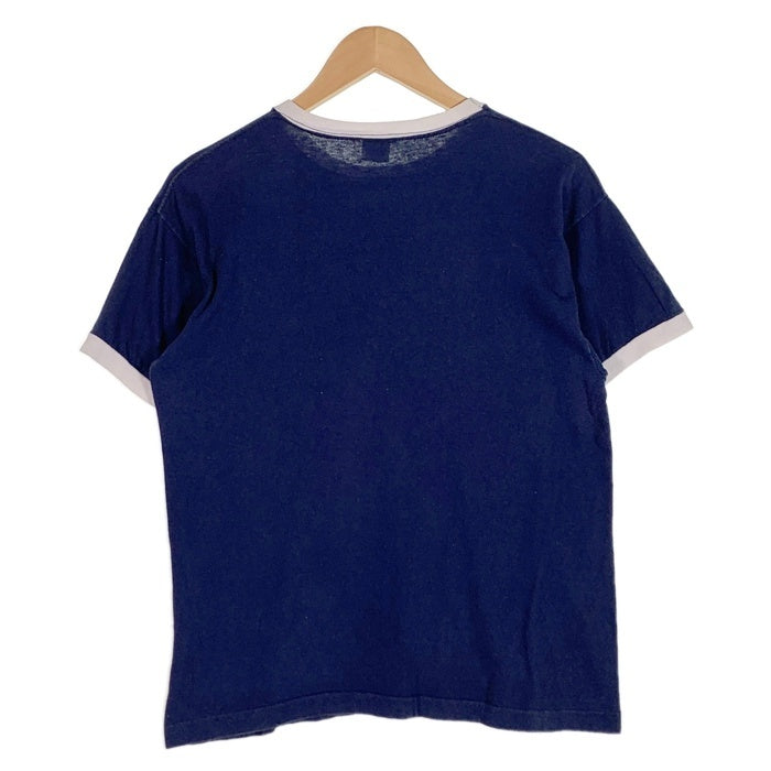 70's Champion チャンピオン SAN FRANCISCO CAN PLANT リンガーTシャツ ネイビー バータグ Size L 福生店