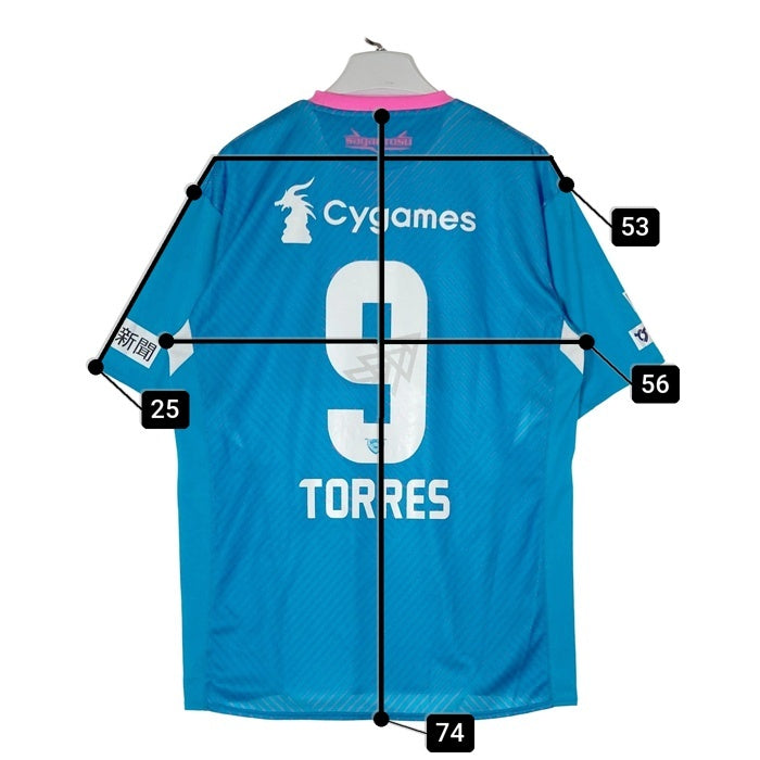 New Balance ニューバランス サガン鳥栖 2018年 TORRES 9 ホーム ユニフォーム ブルー sizeXL 瑞穂店
