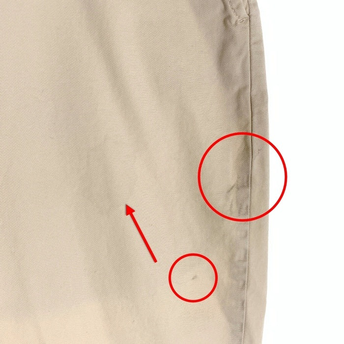 Polo by Ralph Lauren ポロラルフローレン PROSPECT PANT コットントラウザーパンツ ノータック アイボリー Size 40×30 福生店