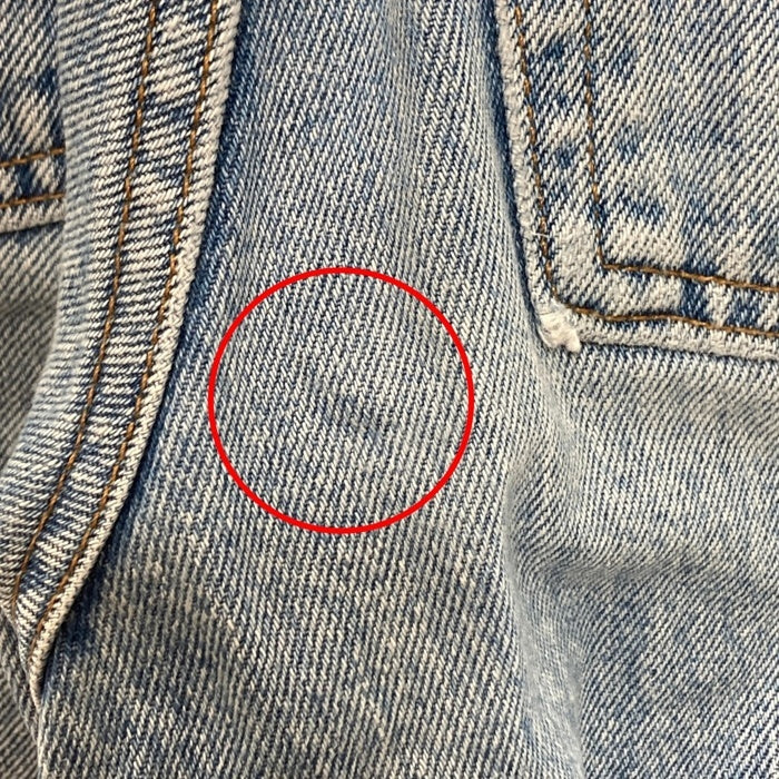 Levi’s リーバイス 90's ボタン裏216 カナダ製 裾フリンジ デニムパンツ ライトインディゴ size- 瑞穂店