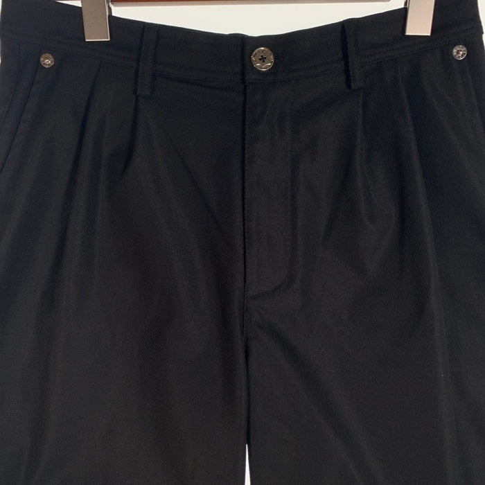 SHIRLEY シャーリー 1タック ワイドチノショートパンツ ブラック Size S 福生店