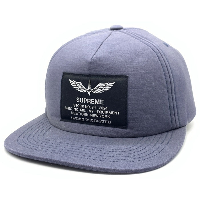 SUPREME シュプリーム 24SS SURPLUS 5-Panel サープラス5パネルキャップ グレー 福生店