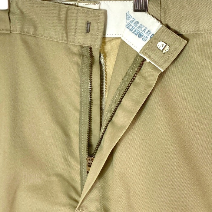 Dickies ディッキーズ チビタグ ウエスト巻縫い YKKジップ ショートパンツ カーキ size- 瑞穂店
