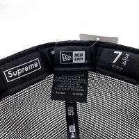 SUPREME シュプリーム NEW ERA ニューエラ Box Logo Mesh Back New Era 59FIFTY ボックスロゴ メッシュ ベースボール キャップ ブラック Size 7 3/4 (61.5cm) 福生店