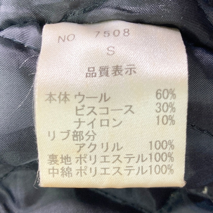 FUCT ファクト SSDD 両面刺繍 袖レザースタジャン ファラオジャケット ブラック sizeS 瑞穂店