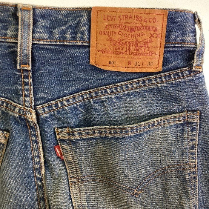 Levi's リーバイス 501 BIGE 555 バレンシア工場 90s インディゴ sizeW31 瑞穂店