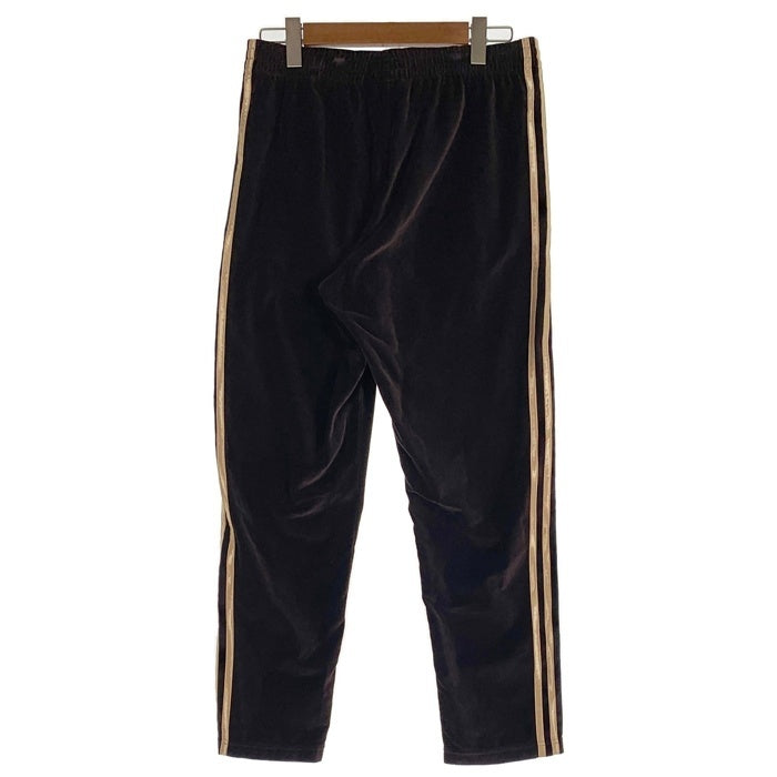 adidas Originals アディダス オリジナルス B&Y別注 ベロアトラックパンツ ブラウン ゴールド BK4563 Size O 福生店