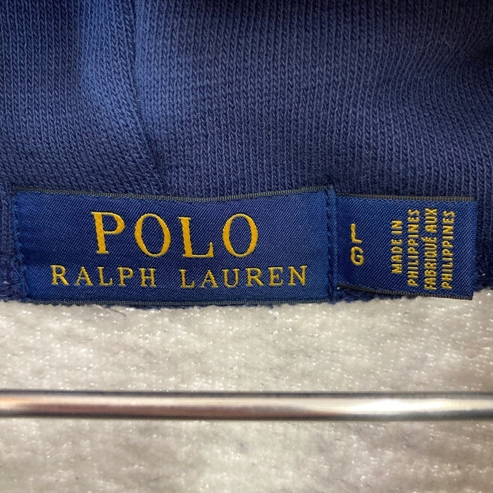 Polo Ralph Lauren ポロラルフローレン U.S.R.L.S PATROL 前V ツートン ヴィンテージ風 スウェットトレーナー グレー sizeL 瑞穂店