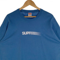 SUPREME シュプリーム 23SS Motion Logo Tee モーションロゴ プリントTシャツ ライトブルー Size XL 福生店