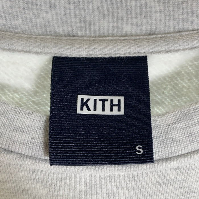 KITH キス 22AW Russell ラッセルアスレチック QUEENS COLLEGE クルーネックスウェットトレーナー アッシュグレー Size S 福生店