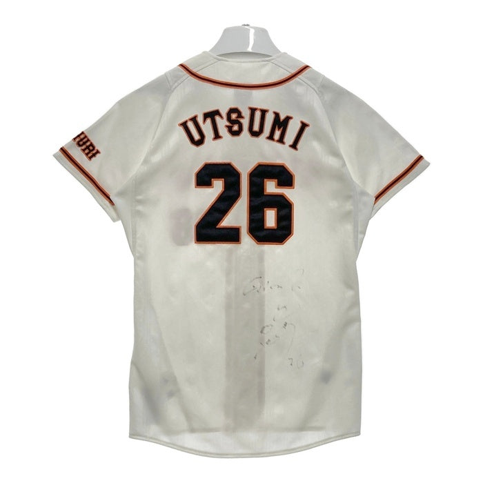 adidas アディダス  読売ジャイアンツ 内海哲也 半袖 ユニフォーム ホワイト size160 瑞穂店