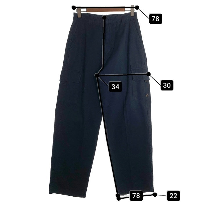 90-00's STUSSY ステューシー チノツイル カーゴパンツ ネイビー