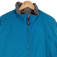 L.L.Bean エルエルビーン ウォームアップジャケット ナイロン 内フリース ブルー シンサレート 205107 Size XL 福生店