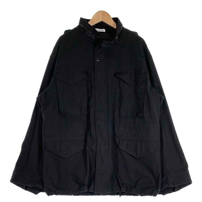 WTAPS ダブルタップス WMILL-65 JACKET.NYCO.SATIN ミリタリージャケット M-65型 ブラック BRDT-JKM01 Size 04 福生店