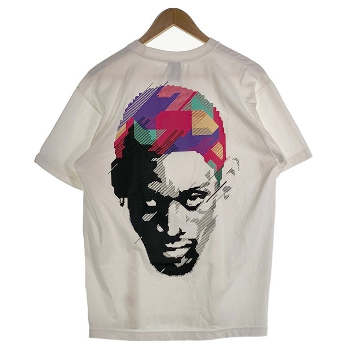 APPLEBUM アップルバム WORM MULTI COLOR T-SHIRT プリントTシャツ ホワイト Size M 福生店