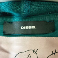 DIESEL ディーゼル ヴィンテージ加工 ロングパーカー グリーン sizeF 瑞穂店