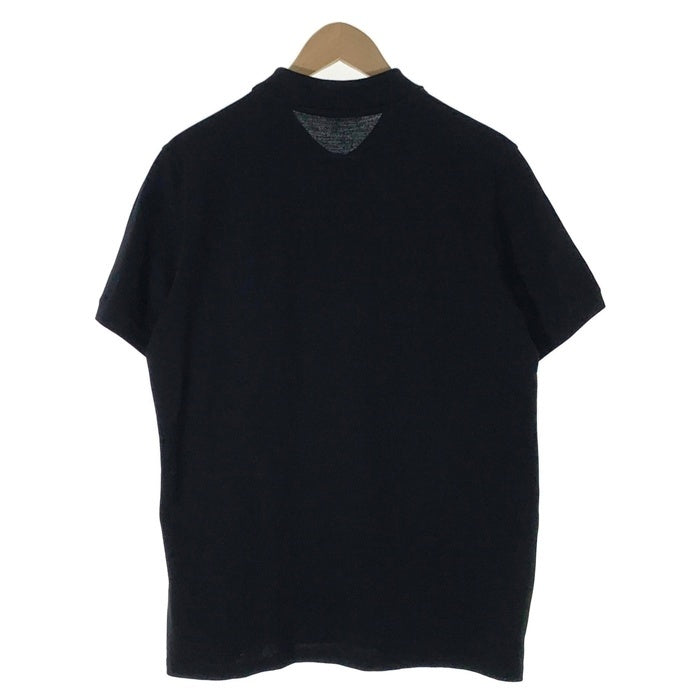PRADA SPORT プラダスポーツ コットン 半袖ポロシャツ ブラック Size L 福生店