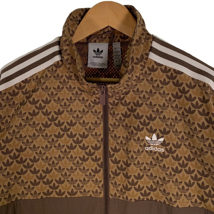 adidas アディダス クラシック モノ ウインドブレーカー トラックジャケット ブラウン IS0216 Size JP XL 福生店