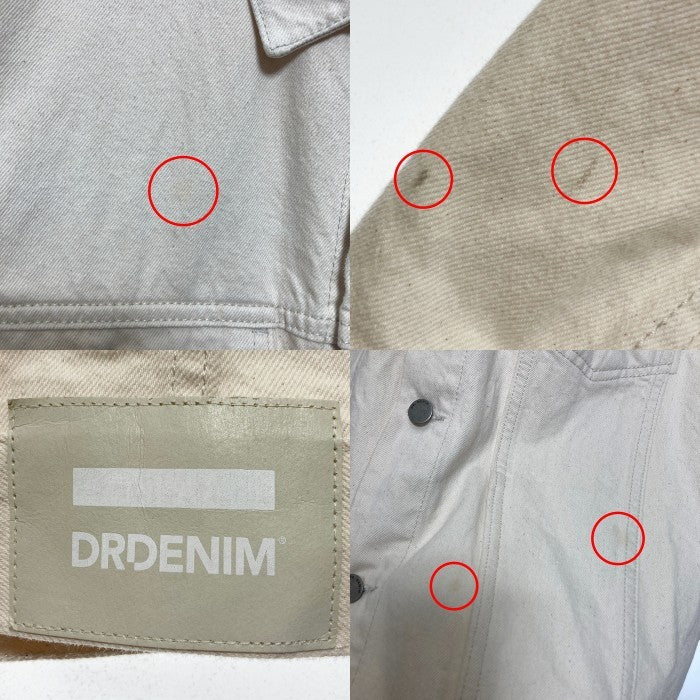 DR.DENIM ドクターデニム ENO JACKET トラッカージャケット ホワイト Size L 瑞穂店